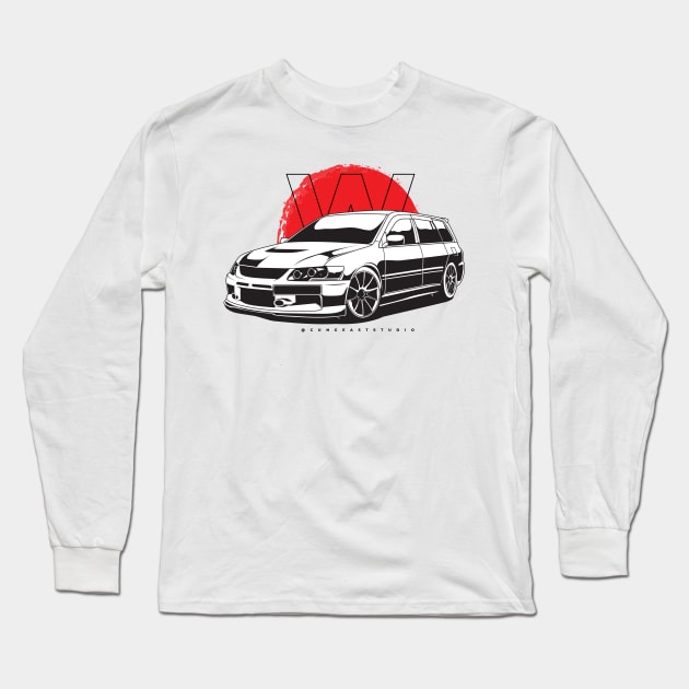 Lancer Wagon Long Sleeve T-Shirt by cungtudaeast